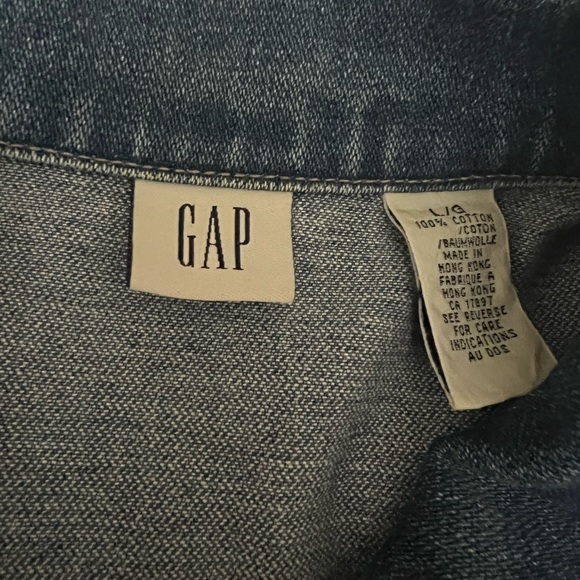 Vintage Gap denim chore jacket L - Picture 3 of 4